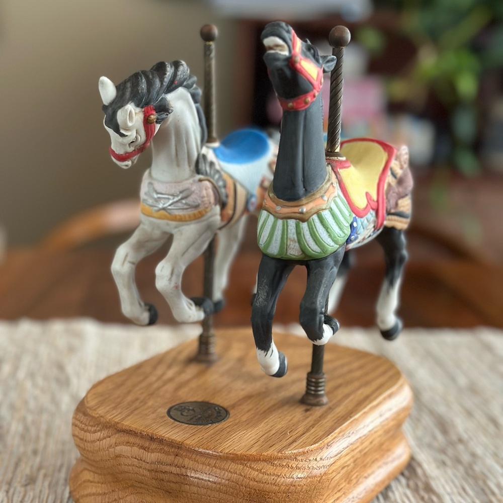 Handcrafted Carousel Horse Figurine